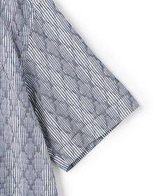 JOSEPH HOMME 【新柄】ストライプジャガードストレッチ 　レギュラーカラー半袖シャツ