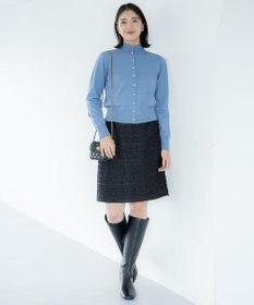 組曲 【洗える・6色展開】Elenaベーシックニット カーディガン