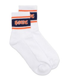 WEGO ラインロゴハイアンクルソックス