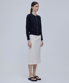 BEIGE， NADIA / ジップアップカーディガン