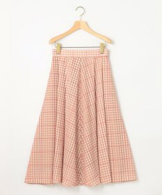 組曲 【洗える】シアーチェック スカート