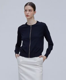 BEIGE， NADIA / ジップアップカーディガン