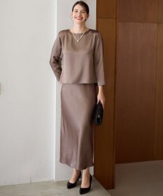 23区 S 【APPLAUDIR】ヴィンテージサテン セットアップ