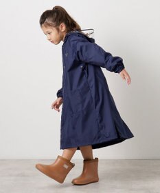 MOONBAT 【ジュニアリュック対応】ポールアンドジョー ポーチ付きキッズレインコート