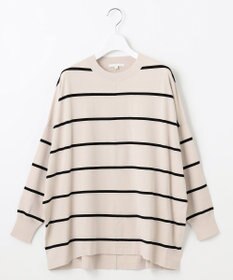 自由区 L 【WEB限定カラーあり】レーヨンストレッチ ニットT