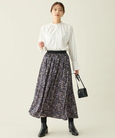 ANY L エニィファンクションハイネックブラウス