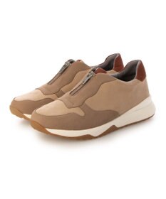 ing <ing>ロックファスナーレザースニーカー