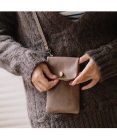 UNBILLION ペルケ perche ジェムストーンヒネリモバイルショルダー