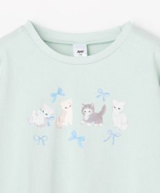 ANY KIDS 【綿100%】ネコアソート 長袖Tシャツ