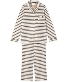 une nana cool 【綿100%】コットンボーダーパジャマ MADE WITH LIBERTY FABRIC