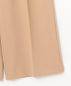 組曲 ドライタッチツイル ワイドパンツ