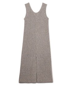 BEIGE， AGATE / Uネック メランジニットドレス