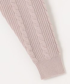 Feroux 【セットアイテム】ケーブルニット×オーガンジースカート