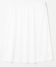 ANY 【手洗い可能】【ペチコート付】ギャザーシャツワンピース