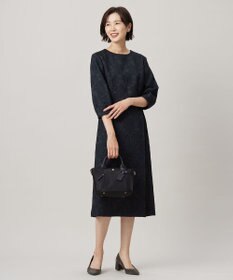 J.PRESS LADIES S SIMMOD ジャカード ワンピース