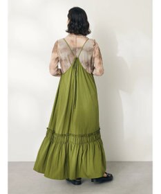 CRAFT STANDARD BOUTIQUE 切替ティアードキャミワンピース