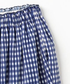 組曲 KIDS 【150-160㎝】ギンガムチェックプリーツ スカート