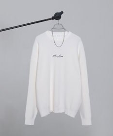 WEGO 【2点SET】アクセ付きワンポイントニットプルオーバー