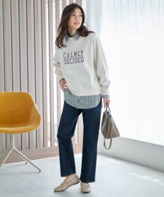 ANY 【ストレッチ】コンフォート美脚 デニムパンツ