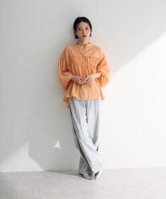 Green Parks シャーリングスキッパーシャツ