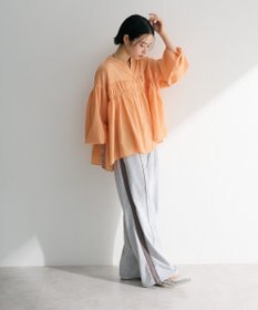 Green Parks シャーリングスキッパーシャツ