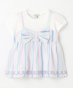 ANY KIDS キャミソール ドッキングTシャツ