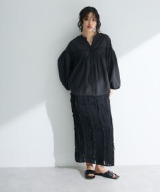 Green Parks シャーリングスキッパーシャツ