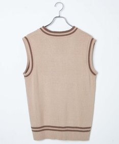 WEGO 【SCHOOLITEM】ラインスクールニットベスト