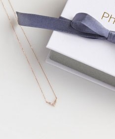 Phoebe 【K10RG】Vラインダイヤモンドネックレス/全長:40cm