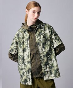 JOSEPH ABBOUD MOUNTAIN 【速乾/軽量/ストレッッチ】ライトスラブボタニカルプリント アウトドアシャツ