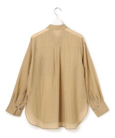 23区 S 【先行予約】リネンミックスシアースラブ オーバーシャツ