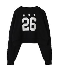 WEGO スターナンバリングショートスウェット