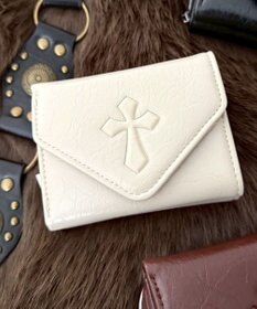 WEGO エンボスクロスウォレット