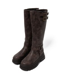 WEGO 厚底エンジニアロングブーツ