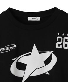 WEGO スターナンバリングショートスウェット