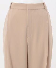 23区 【エステータ】コットンダブルクロス テーパード ワイドパンツ