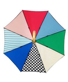 +RING 【UVカット100%】【UPF50＋】【遮光率99%以上】【2重張り】プラスリング 晴雨兼用傘（長ショート） MLT T1334