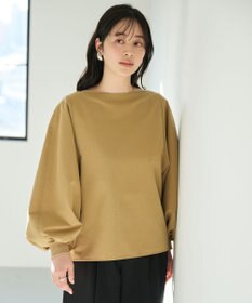 #Newans 【撥水】ボートネックリラクシーシャツ