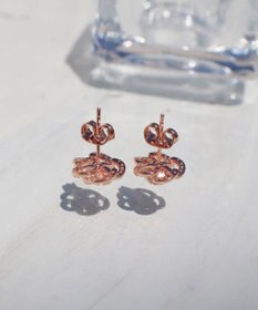 Tiaclasse 【金属アレルギー対応】カメリアモチーフピアス・イヤリング