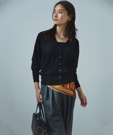 23区 manipuri コラージュジョッキー シルク スカーフ