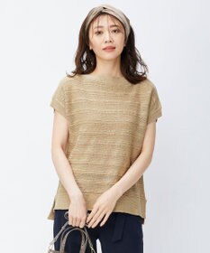 J.PRESS LADIES 【洗える】ヘンプレイヤード ニット