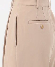 23区 【エステータ】コットンダブルクロス テーパード ワイドパンツ