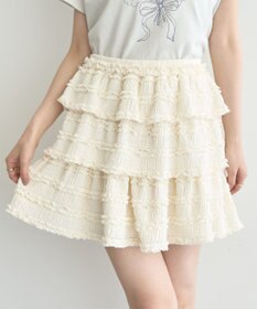 earth music&ecology 【2WAY】フリフリミニスカート