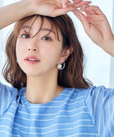 Tiaclasse カラーアクリル＋フープピアス