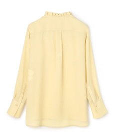 BEIGE， 【洗える】STOW / フリルタイブラウス