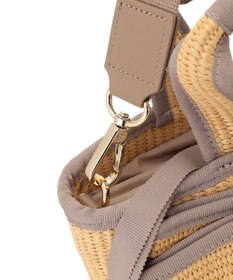 TOCCA BIG RIBBON SUMMER POCHETTE かごバッグ