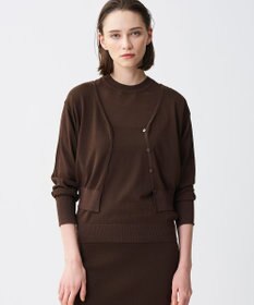 uncrave シアー ニットプルオーバー