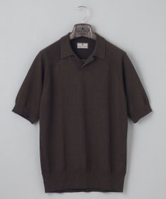 GOTAIRIKU 【和紙＆綿 】二ット スキッパーポロシャツ
