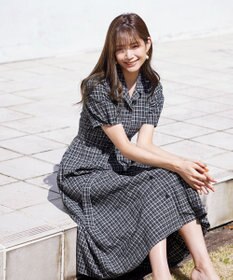 Tiaclasse 【洗える】開襟シャツワンピース