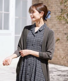 Tiaclasse 【洗える】開襟シャツワンピース